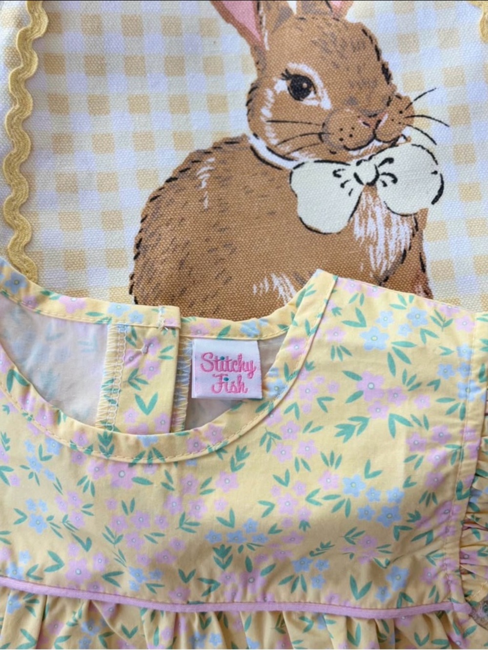 Yellow Floral Baby Romper NEW
Stitchy  Fhis - Picture 2 of 2